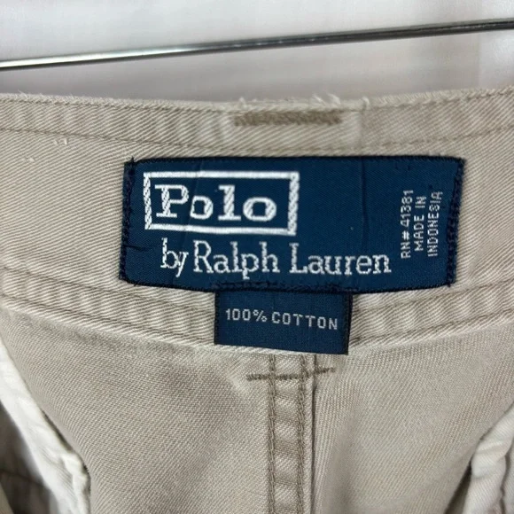 CLEARANCE!!! Polo by Ralph Lauren Tan Cargo Shorts Versatile Design - Picture 7 of 12